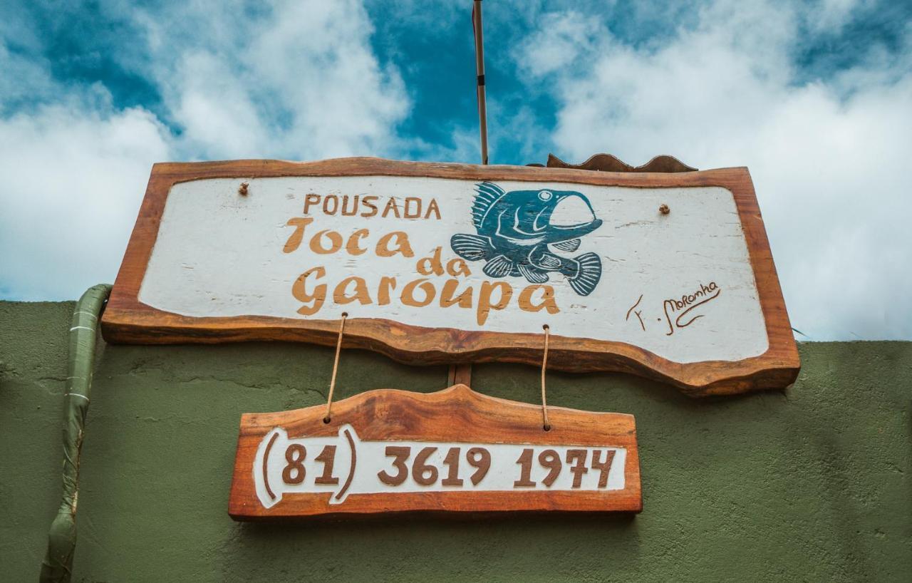 Pousada Toca Da Garoupa フェルナンド・デ・ノローニャ エクステリア 写真